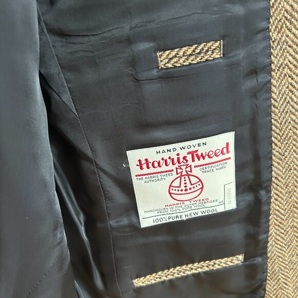 J. Crew Harris Tweed Blazer Size 40R - Picture 3 of 4